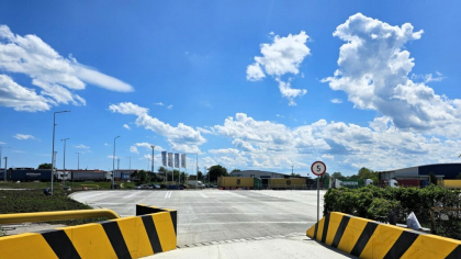 O nouă parcare pentru tiruri în zona porții 10 a Portului Constanța