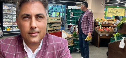 Alexandru Ciucu, fostul soț al Alinei Sorescu, surprins la cumpărături în Pipera! Ce a adunat de pe rafturi. FOTO