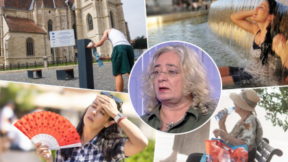 EXCLUSIV Climatologul Roxana Bojariu: „Suntem la periferia cupolei de căldură, pericol mai mare în aglomerările urbane. Canicula aduce valuri de furtuni violente”