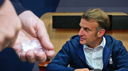 Imagini bombă sau dezinformare? Cum a ajuns președintele Macron să fie acuzat că „ascunde droguri într-un șervețel”?