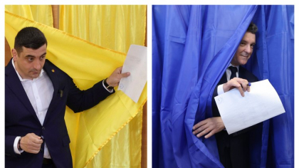 Nicușor Dan și George Simion, așteptați miercuri la dezbaterea prezidențiabililor organizată de „Micutzu”