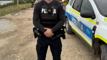 Un polițist s-a aruncat în canalul Dunăre – Marea Neagră pentru a salva un copil