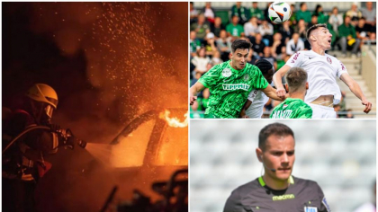 Asta da delegare! Arbitrul meciului CFR Cluj – Paks a scăpat dintr-un atentat cu bombă!