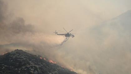 Atena, în pericol! Incendii majore lângă capitala Greciei: zeci de turiști au fost salvați din calea flăcărilor