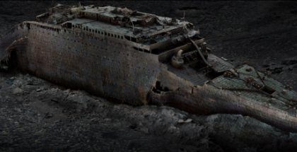 VIDEO Titanicul, recreat în detaliu digital: o echipă de cercetători a realizat cea mai precisă cartografiere 3D a celebrei epave