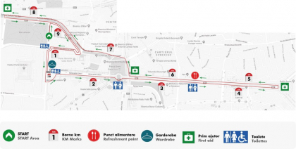 Maraton în București, weekendul acesta. Zonele în care sunt anunțate restricții de trafic
