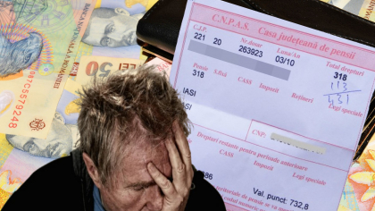 Lovitură pentru toți pensionarii: până la 350 de lei tăiați din pensie în 2025