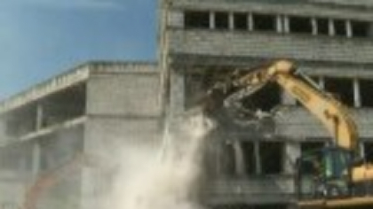 „Spitalul-fantomă” de la Timișoara a fost demolat. Va fi construit un Institut Oncologic de peste 250 de milioane de euro