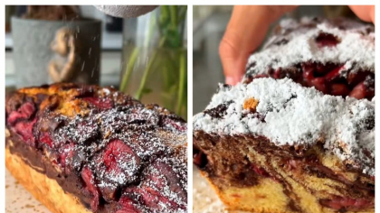 Chec cu cacao și căpșuni, rețeta pe care o vei pregăti toata vara. Ce trebuie să adaugi pentru un desert pufos și aromat. VIDEO