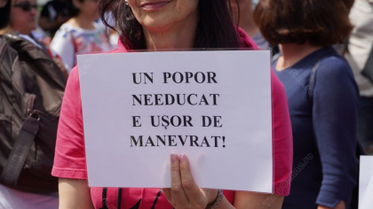 Protest din cauza măsurilor fiscale