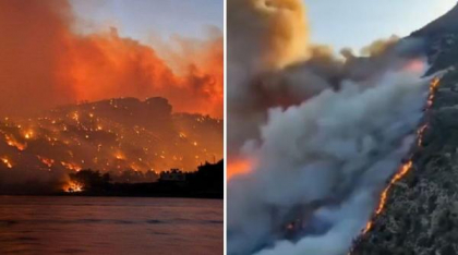 Incendii Grecia 2025. Ce insule sunt afectate în luna iulie