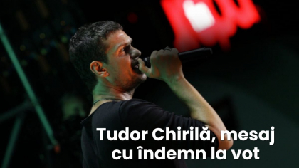 „Vorbiți cu ChatGPT” – îndemnul la vot făcut de către Tudor Chirilă adresat tinerilor