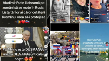 Apeluri pentru înrolarea în armata lui Putin, pe TikTok. Campanie masivă pro-Rusia: "Domnule Putin, pregătiți 5.339.053 de uniforme, că venim”. Poziția MApN