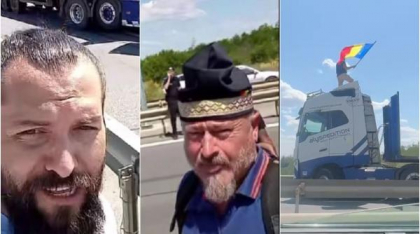 Cei doi șoferi de TIR care au blocat Autostrada A1 în semn de protest riscă închisoarea de la 3 luni la 2 ani
