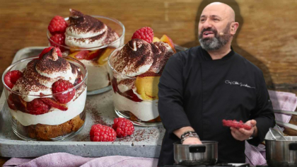 Ingredientul special pe care îl folosește Cătălin Scărlătescu pentru un tiramisu perfect: „Oferă o aromă deosebită”
