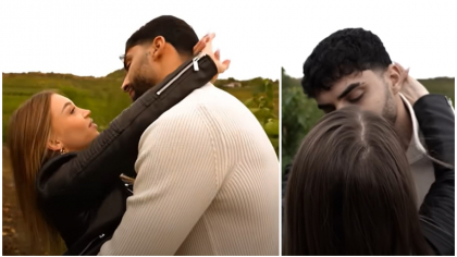 VIDEO Primele imagini de la date-ul dintre Veronica și Ahmed. Iubirea a plutit în aer: "Ești frumoasă"