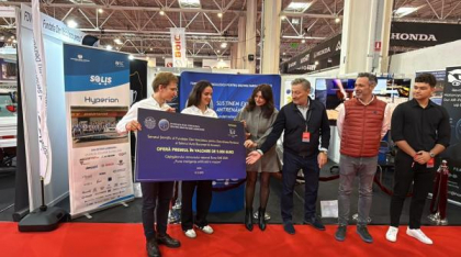 Câștigătorii Bursei SAB 2025: SOLIS.  Senatul Științific al Fundației Dan Voiculescu  pentru Dezvoltarea României a premiat inovația solară a studenților clujeni