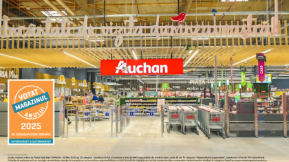 Auchan România, votat „Magazinul Anului 2025” în retailul autohton și premiat pentru produse marcă proprie românești