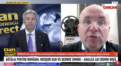 Care au fost greșelile făcute de Nicușor Dan la dezbatere, potrivit analistului politic Cozmin Gușă: ”A vrut să fie șmecher”