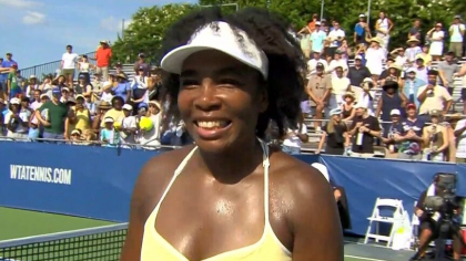 Venus Williams revine după un an de pauză și câștigă la dublu la Washington