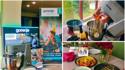 Gorenje a fost alături de pasionații de gătit la Food Experience by The Trends, arătând cum, de 75 de ani, face din casă, acasă