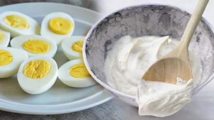 Maioneză dietetică fără strop de ulei. Este delicioasă și te ajută să-ți păstrezi corpul ideal pentru plajă