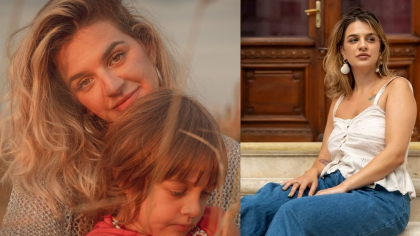 Ce temeri are Sabina, fiica lui Oreste Teodorescu, legat de fiul său: „Nu-l voi proteja mereu...”