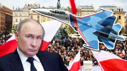Putin testează vigilența NATO! Atac aerian al Rusiei lângă granița cu Polonia. Avioanele poloneze și ale Alianței, în alertă