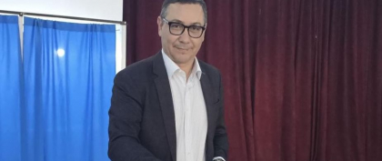 Victor Ponta a anunțat că a votat ”spontan”, în drum spre București
