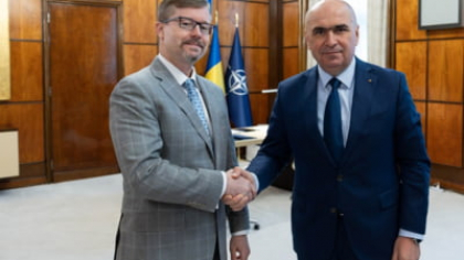 Noul premier al României, întâlnire cu Însărcinatul cu afaceri Michael Dickerson de la Ambasada SUA. Despre ce au discutat