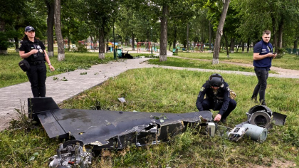 Ce arată analiza fragmentelor de drone Shahed lansate asupra Ucrainei despre colaborarea Iran-Rusia
