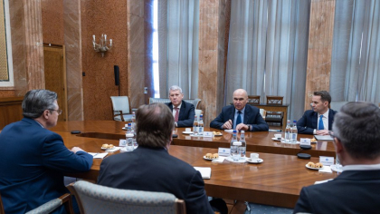 Ilie Bolojan, discuții privind securitatea și cooperarea transatlantică cu think tank-ul american Atlantic Council