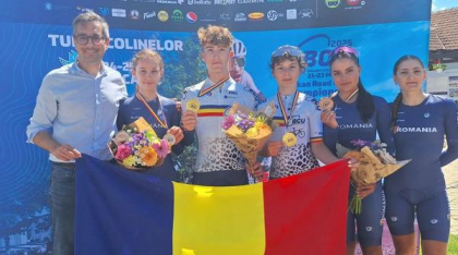 România debutează cu cinci medalii la Campionatele Balcanice de Ciclism