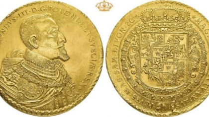 Monedă poloneză rară vândută cu 2 milioane de euro. Licitația a durat 5 minute