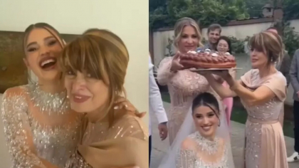 Fiica lui Mugur Mihăescu s-a căsătorit. Cum arată soția actorului? A atras atenția la cununia religioasă