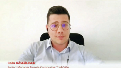 ZF Live. Bursă. Radu Dăscălescu, TradeVille: Bursa a primit bine ultimele decizii ale guvernului. Dacă nu vom fi retrogradaţi la „junk“, ar putea redeveni relevante companiile de creştere de pe AeRO