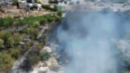 Incendii de vegetație scăpate de sub control în sud-vestul țării. Hectare întregi au fost cuprinse de flăcări
