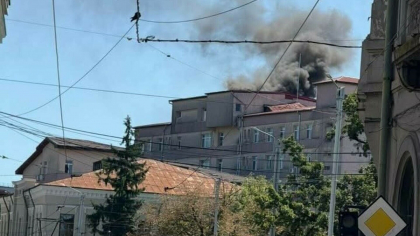 Incendiu la Maternitatea Cuza Vodă din Iași! A fost activat Planul Roșu de Intervenție. Personalu, mamele și bebelușii, evacuați