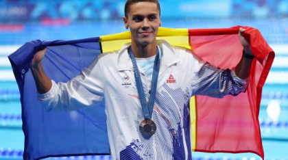 David Popovici a câștigat medalia de aur la proba de 200 m liber, la Campionatele Europene de înot Under-23