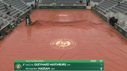 Ploaia de la Paris a amânat meciurile românilor din calificările turneului de la Roland Garros