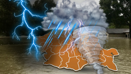 Schimbare radicală a vremii! După valul de caniculă temperaturile au scăzut cu până la 20 de grade. Meteorologii au emis cod galben de vijelii pentru 8 județe