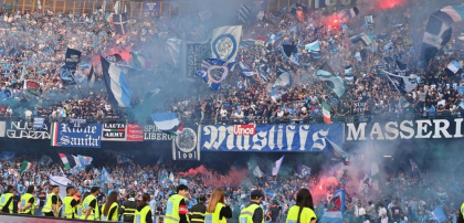 Nebunie la Napoli, după ce titlul de campioană a ajuns sub Vezuviu. Luptă la baionetă cu Inter Milano