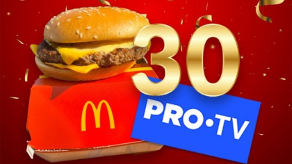 30 de ani de hamburgeri și spectacol. 30 de ani de McDonald și PRO TV