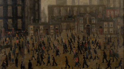 Valoarea impresionantă la care a ajuns o pictură semnată de LS Lowry, cumpărată pentru 10 lire sterline în urmă cu aproape o sută de ani