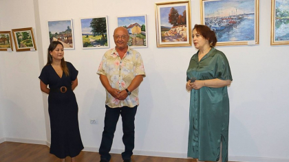 Frumusețea Dobrogei, surprinsă de penelul lui Ferodin Iaia