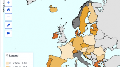Eurostat: România are în continuare cel mai mare deficit bugetar dintre statele membre UE, de 7,5% în T1 2025, urmată de Franţa, Belgia, Austria şi Polonia, cu 5-5,6%