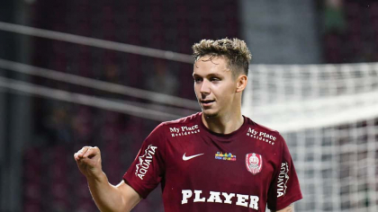 Transfer record din Superliga, confirmat! Louis Munteanu pleacă de la CFR Cluj pentru 18 milioane de euro