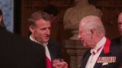 Ce și-au transmis Macron și Regele Charles, față în față, la banchetul de la Palatul Windsor: „Suntem de neoprit”