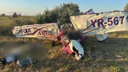 Un avion de mici dimensiuni s-a prăbușit în Delta Dunării: cele două persoane de la bord au murit