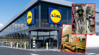 Românii au golit supermarketurile, de frica ciclonului Barbara. Cum arată acum rafturile in LIDL Constanța
